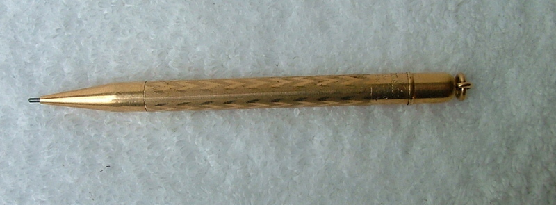 VINTAGE CONKLIN ROLLED GOLD NO 4VS LADIES MECHANICAL PENCIL PAT 7-6-20 #kk98