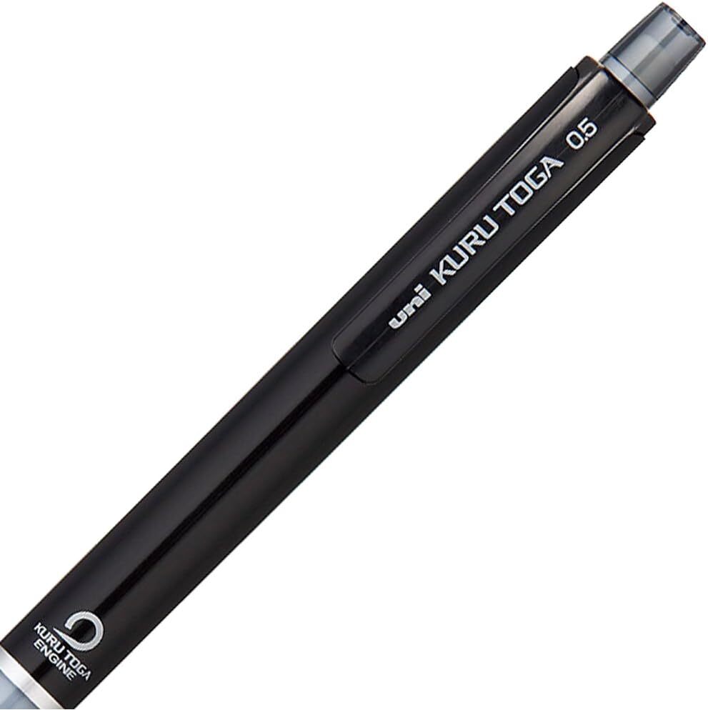 Portaminas Kurutoga Estandar, 0,5 Mm, Negro (M54501p.24)