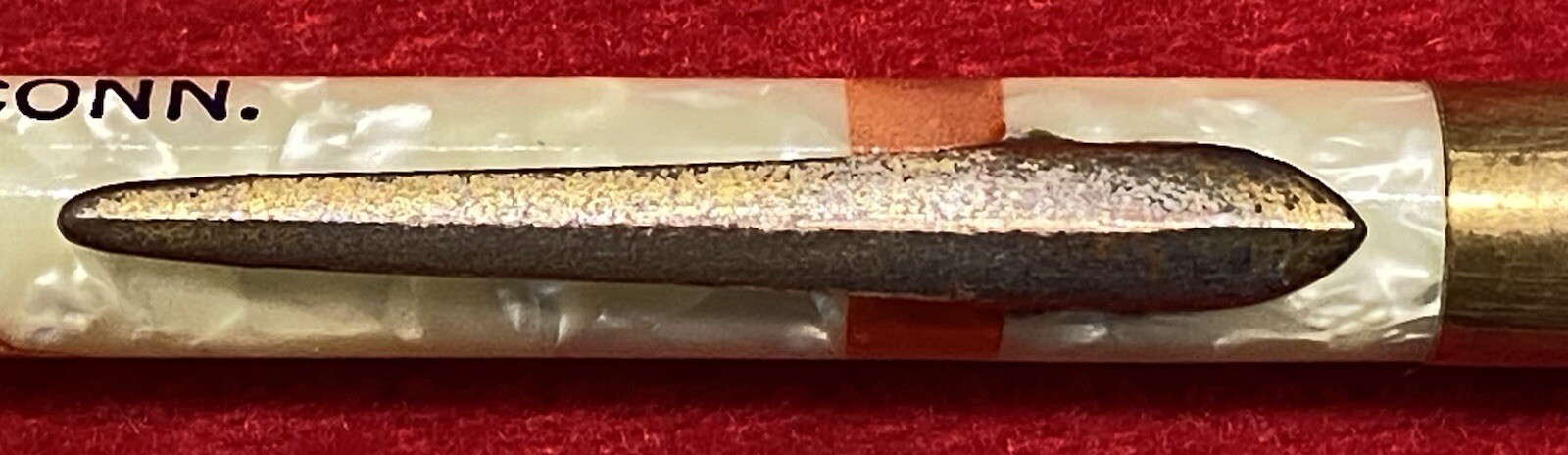 VINTAGE *PROVINCIAL LIFE INSURANCE CO.* HARTFORD CONN MARBLED MECHANICAL PENCIL!