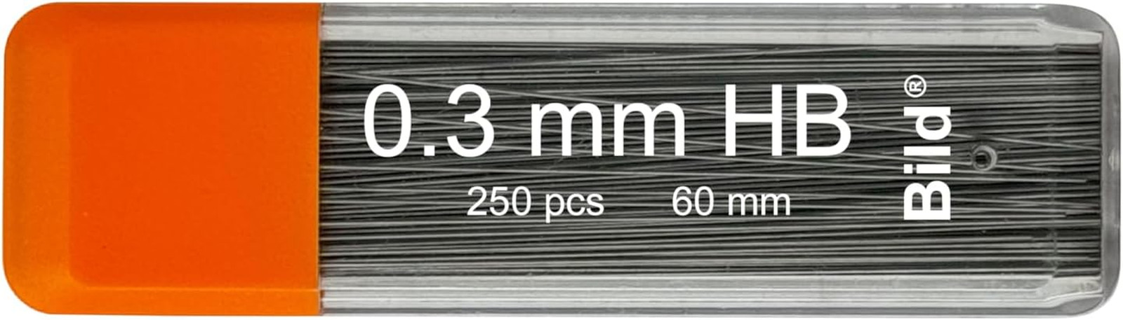 Premium 1250 Leads of 0.3 Mm HB Mechanical Pencil Lead Refills (HB Mega, 0.3 Mm)