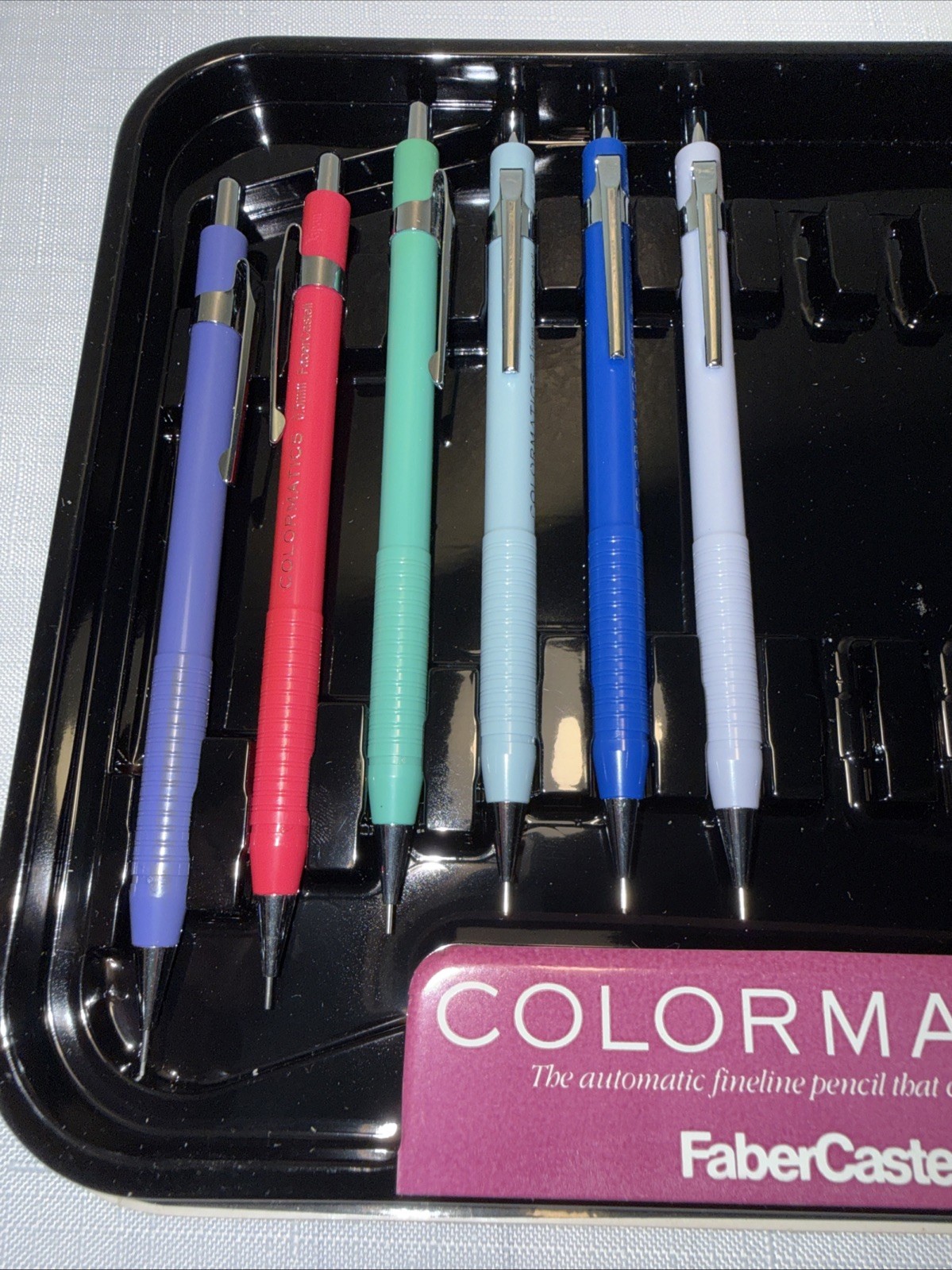 Vintage FABER CASTELL Colormatics 0.5mm MECHANICAL PENCIL Lot 8 Open Pack New