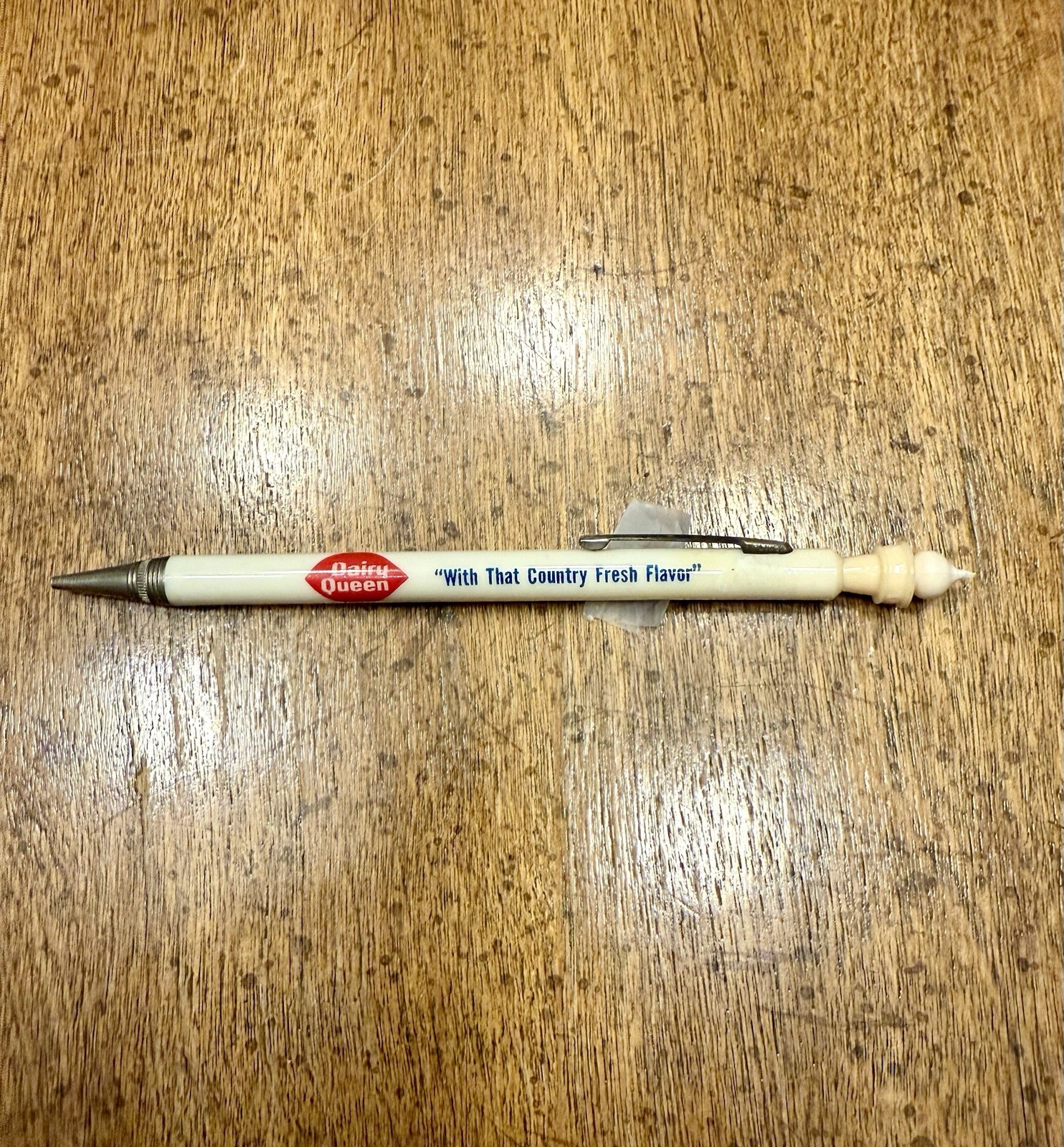 Dairy Queen | DQ CONE | MECHANICAL PENCIL | With That Country Fresh Flavor | VTG