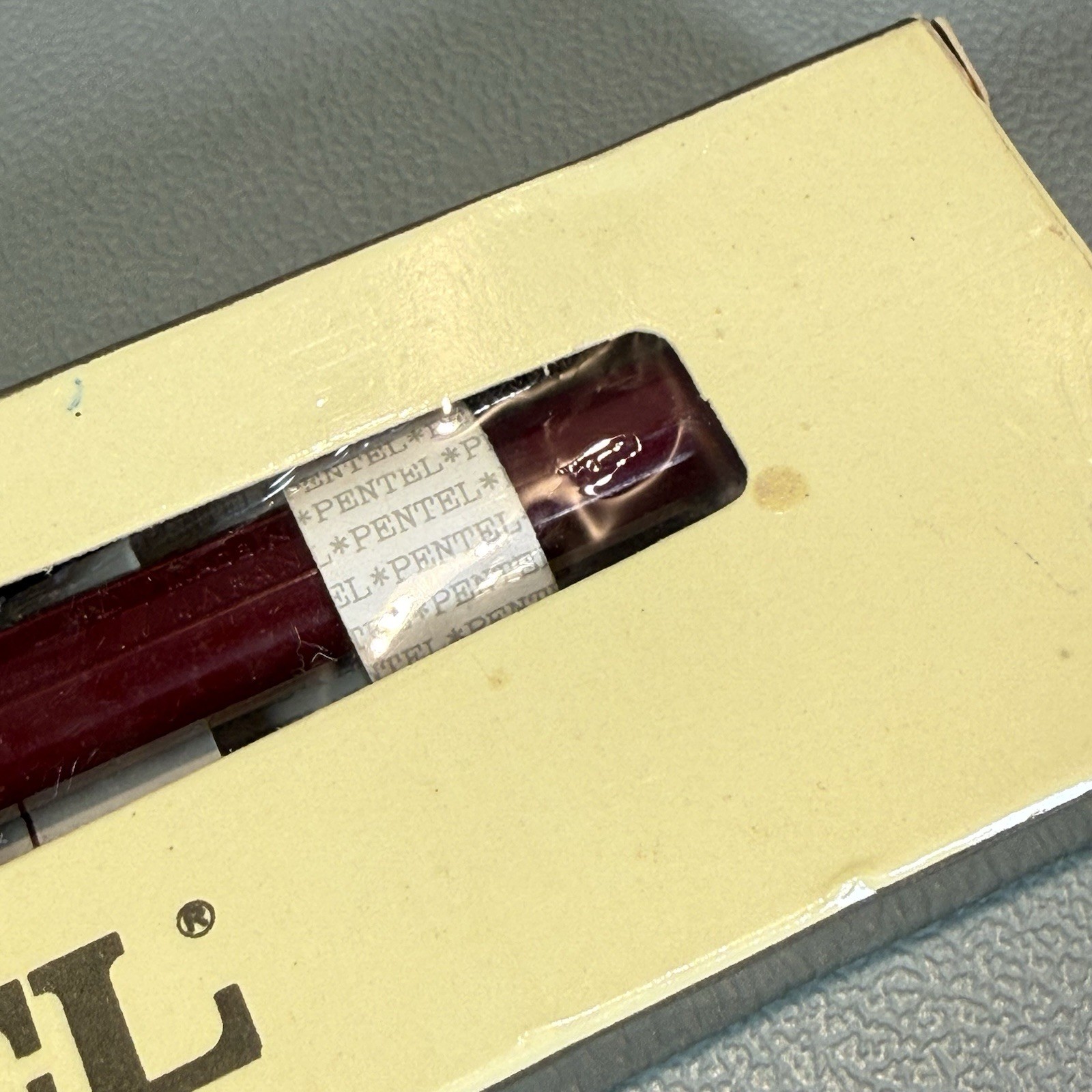 Vtg Pentel Eleven 11 Mechanical Pencil .5mm Maroon Made in Japan NEW OLD STOCK