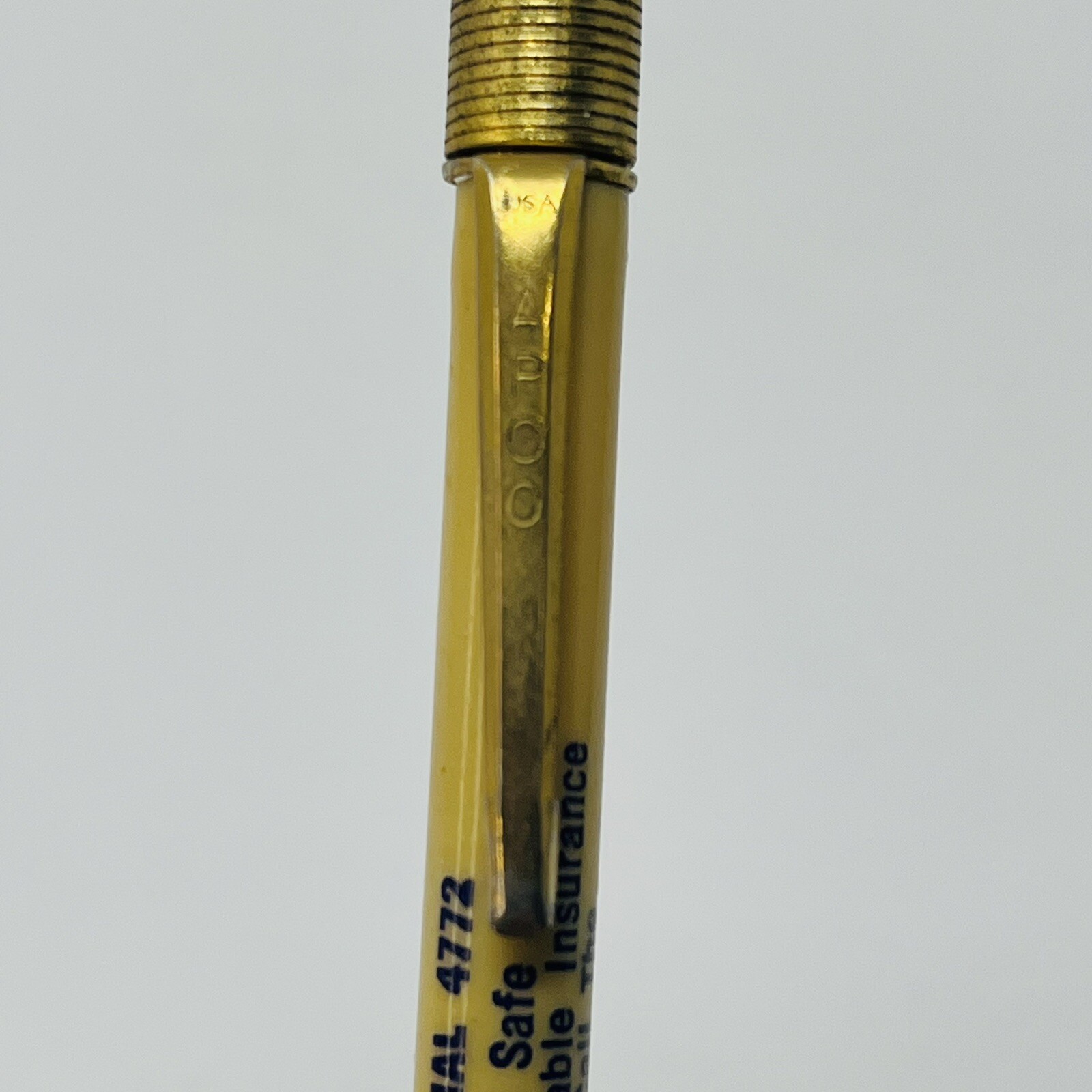 W.C. Harvey Insurance Britt IA Iowa APCO Advertising Promo Mechanical Pencil