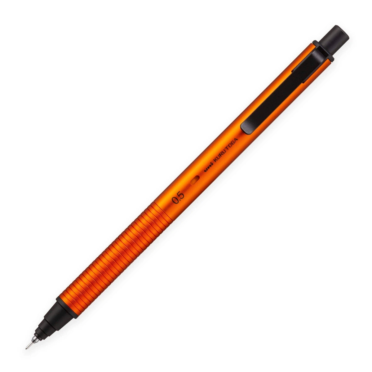 Uni Kurutoga Metal 0.5mm Mechanical Pencil – Sunrise Orange Limited Edition New
