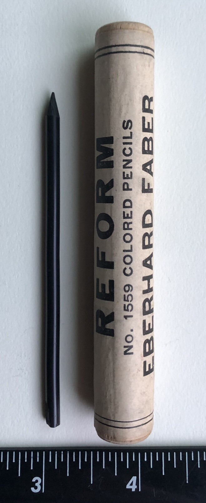 Vintage Eberhard Faber NOS Reform No. 529 Black 3.8mm Mechanical Pencil Lead USA