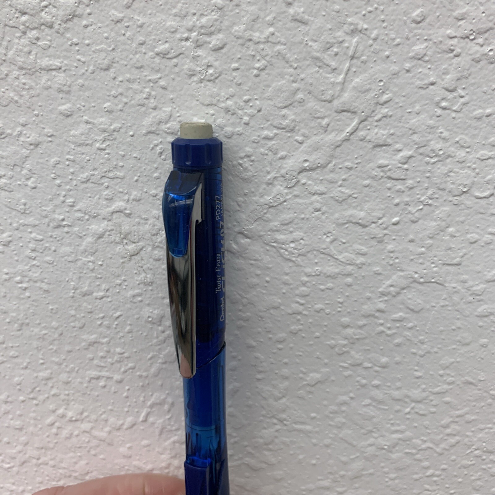 Vintage Pentel Twist-Erase PD277 Mechanical Pencil 0.7 mm Blue Drafting Drawing