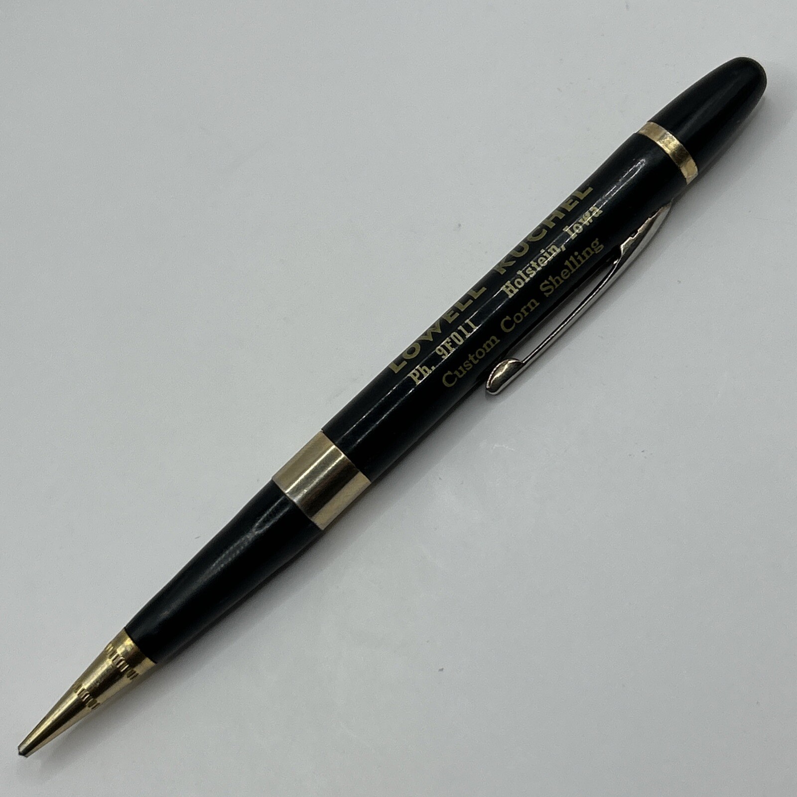 VTG Mechanical Pencil LOWELL KUCHEL Holstein, IA Custom Corn Shelling