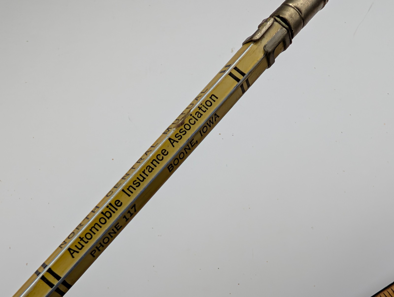 Vtg Scripto Mechanical Pencil North Central Mutual Insurance Boone Iowa IA Auto