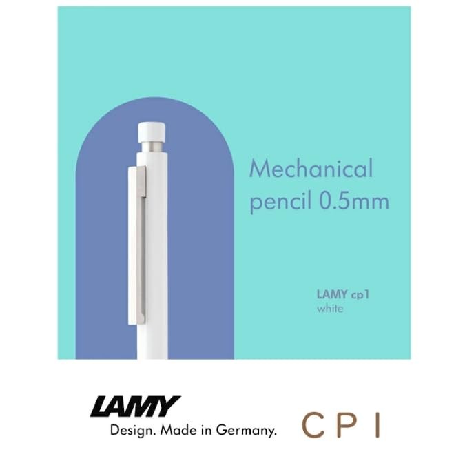 LAMY Mechanical pencil cp1 White L156WT-5 0.5mm Limited Edition