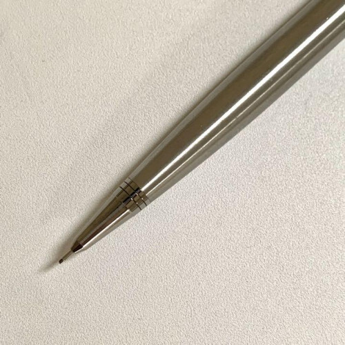INOXCROM Mechanical Pencil 0.5mm Stainles Steel Discontinued Vintage From JAPAN◎