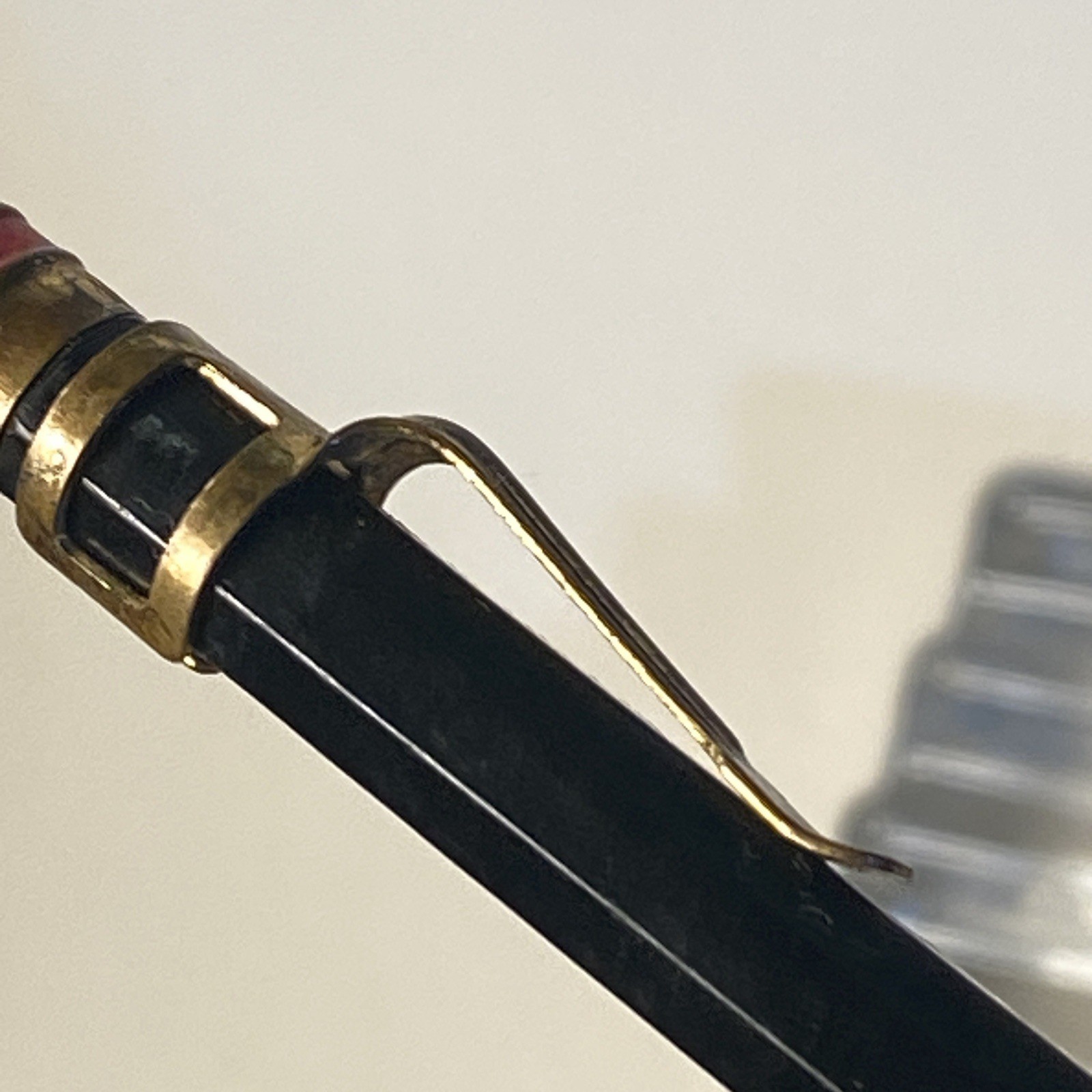 Vintage Eagle 75 – 10 Automatic Mechanical Pencil Black & Gold 5 1/2”