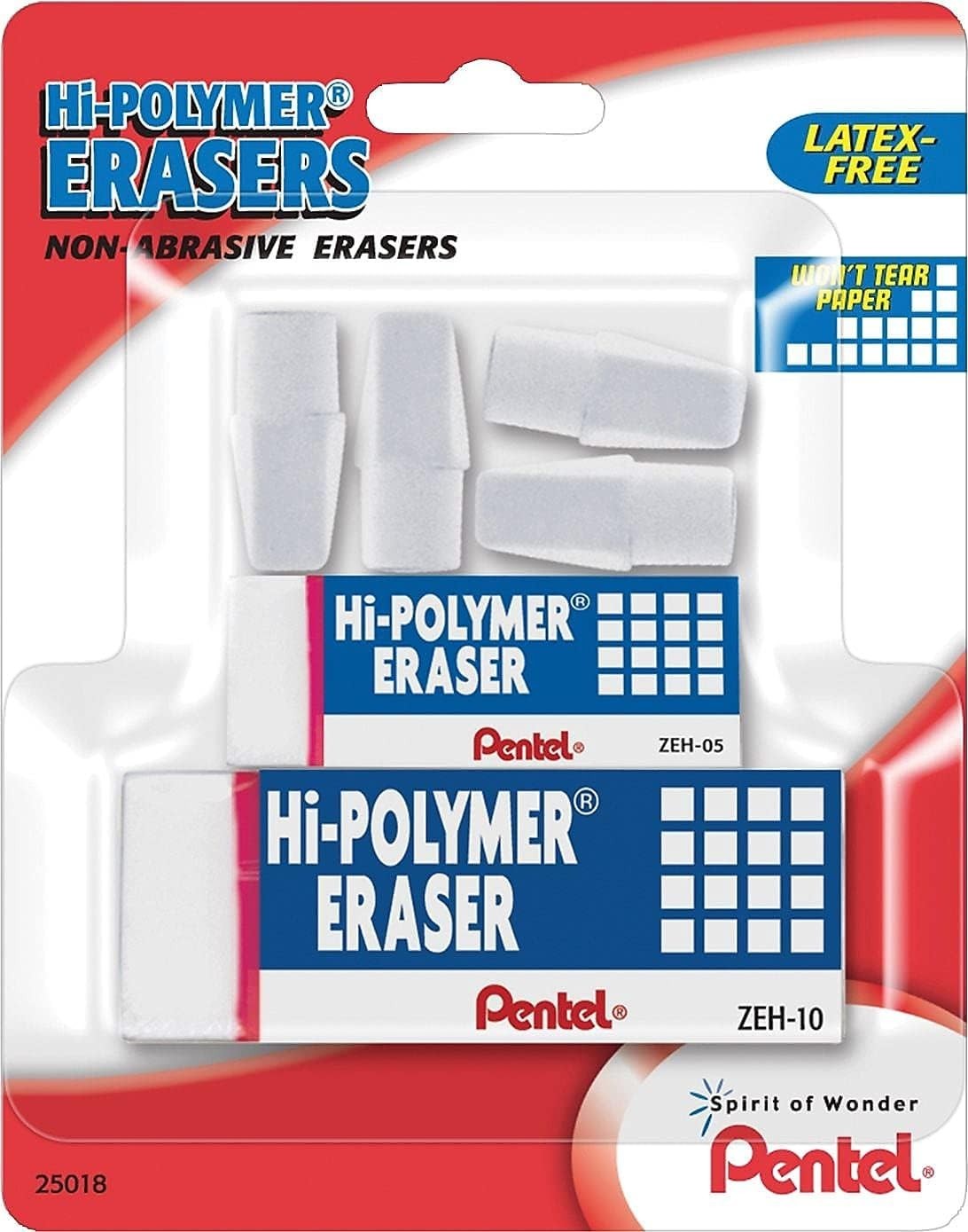 Expert-Approved Hi-Polymer Eraser Pack: 4 Cap & 2 Blocks for Unmatched Quality