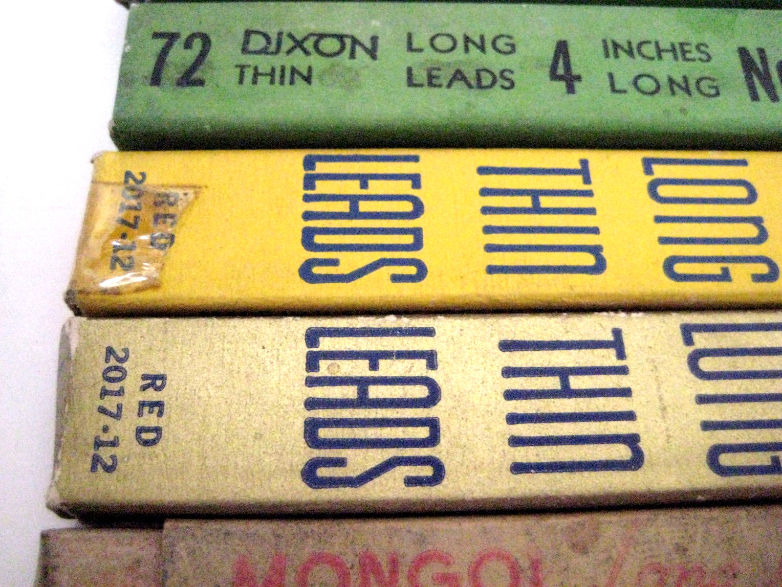LAEGE LOT OF DRAWING & DRAFTING LEADS DIXON, MONGOL, EAGLE, CASTELL, STAEDTLER +