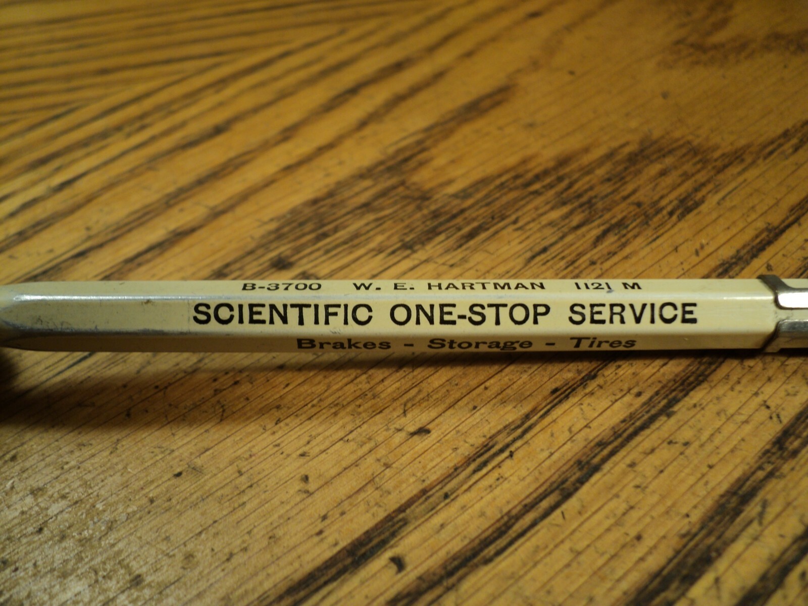 Vintage ADGIF Mechanical Pencil No. 4-47 Motor Inn Garage Brakes – Storage