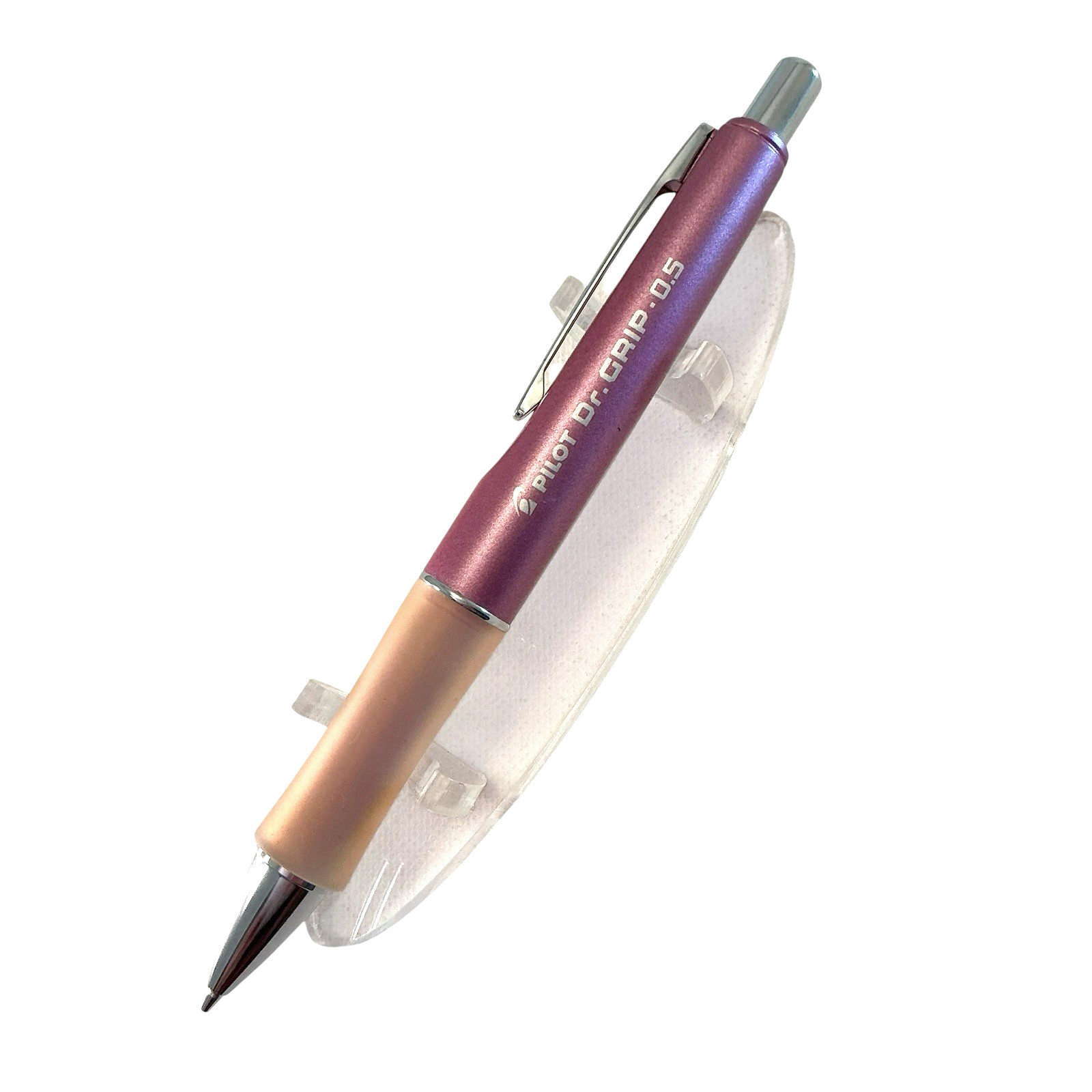 Pilot Dr Grip Mechanical Pencil 0.5 Metallic Pink Barrel VINTAGE