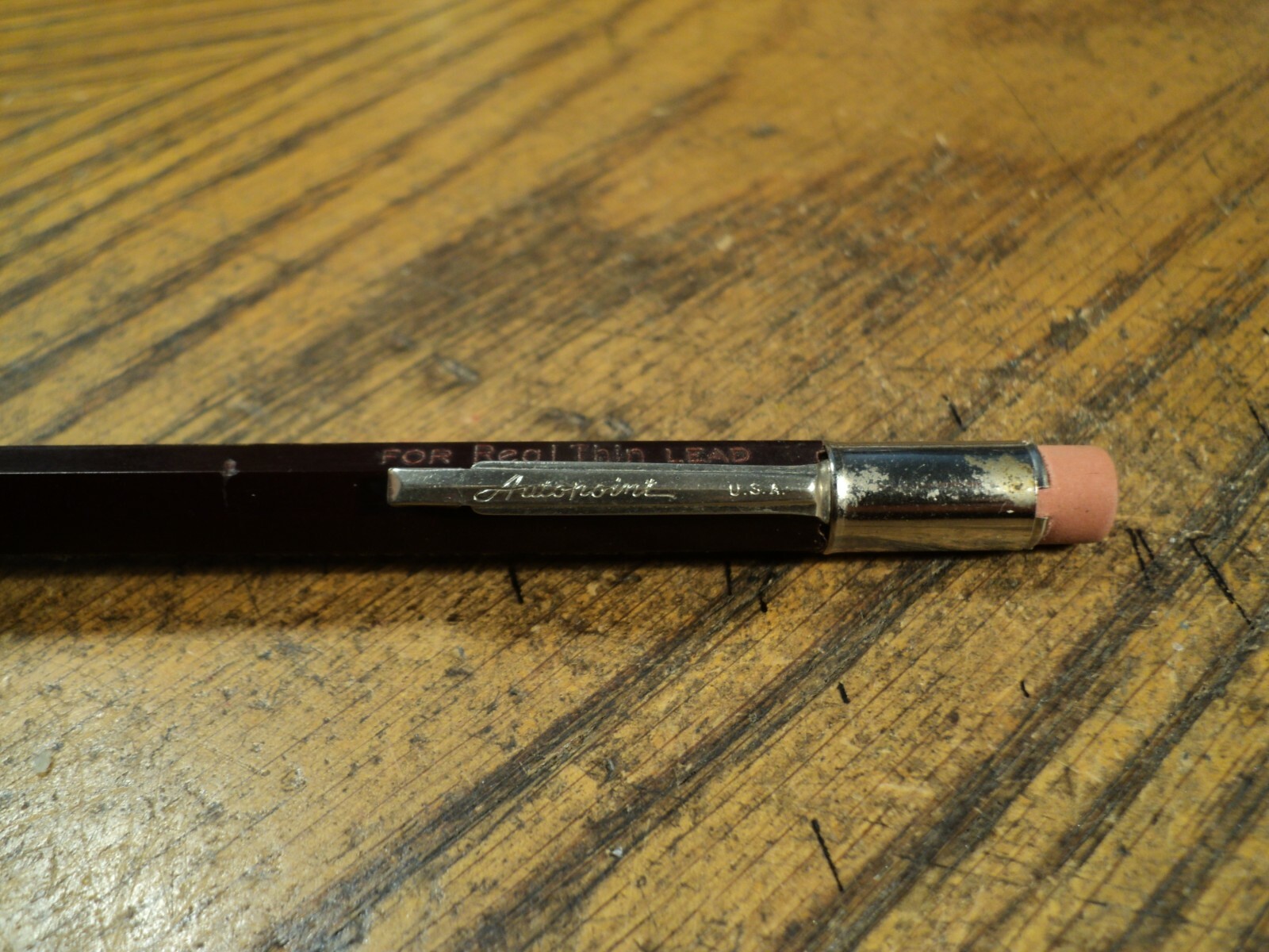 Vintage Autopoint Mechanical Pencil Belleville Lumber Co Belleville Kans