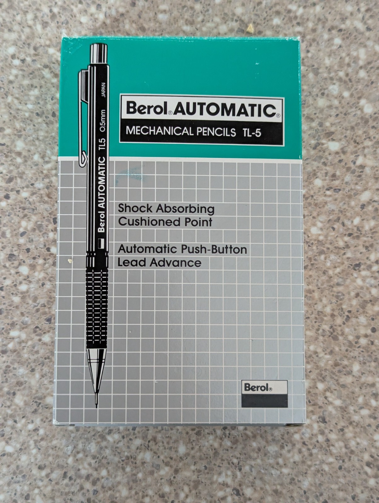 TL-5 Berol Automatic Mechanic Pencil 0.5mm drafting pencil blue vintage 10 pack