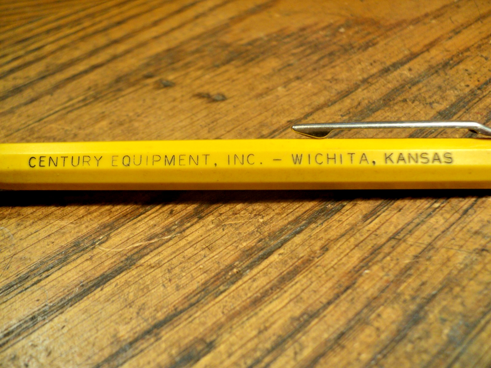Vintage Autopoint Mechanical Pencil Century Equip John Deere 5-1/2″ Long USA