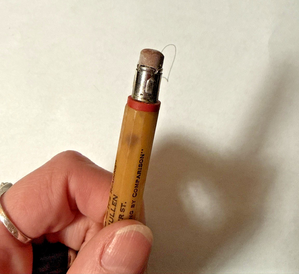 Vintage Redipoint Mechanical Pencil Advertising