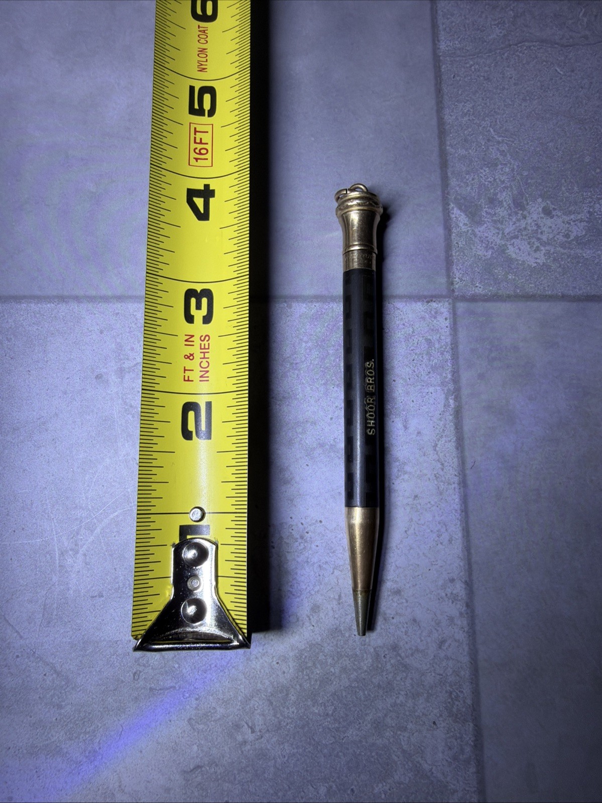 Antique 1920s Wahl Eversharp Shoor Bros Advertising Mechanical Pencil
