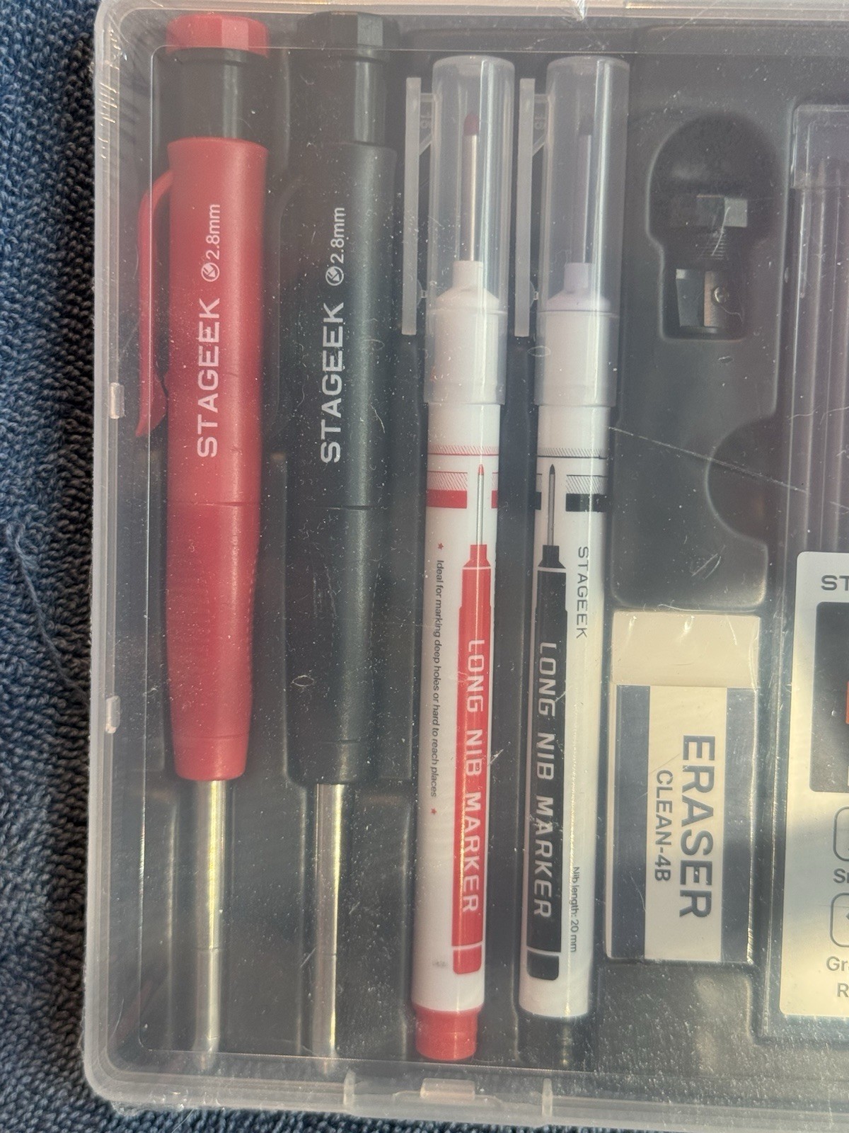 STAGEEK Carpenter Pencil Marker 30 Piece Kit