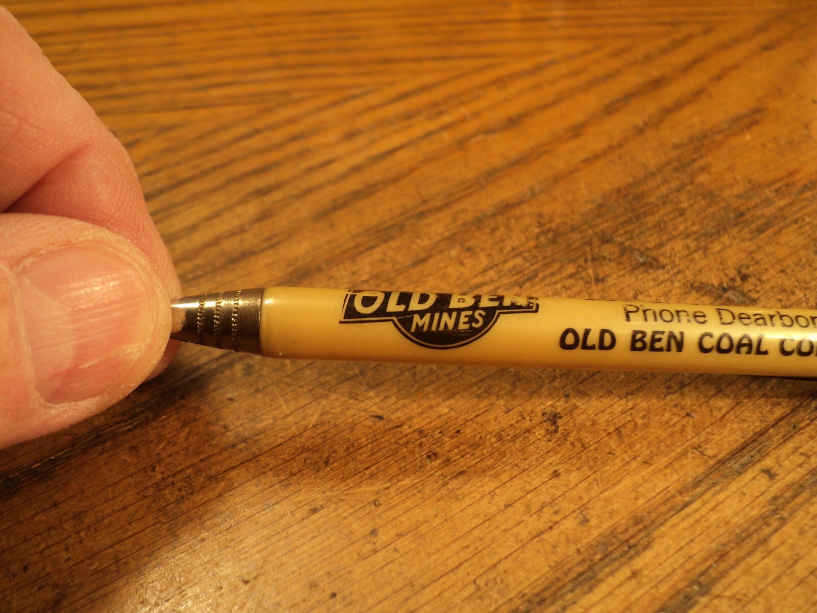 Vintage Mechanical Pencil Old Ben Mines Walter L O’Brien 5-1/4″ Unbranded