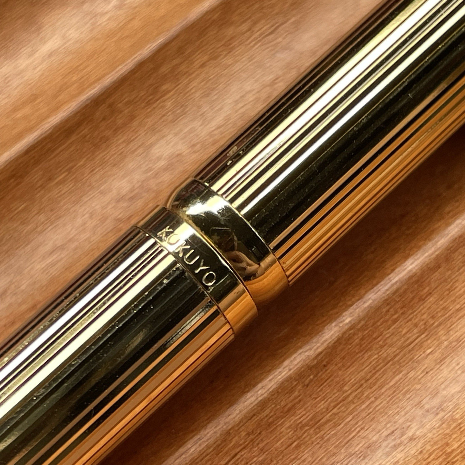 Kokuyo Mechanical Pencil PS-102 Body Knock Stainless Steel 0.5 mm Made in Japan