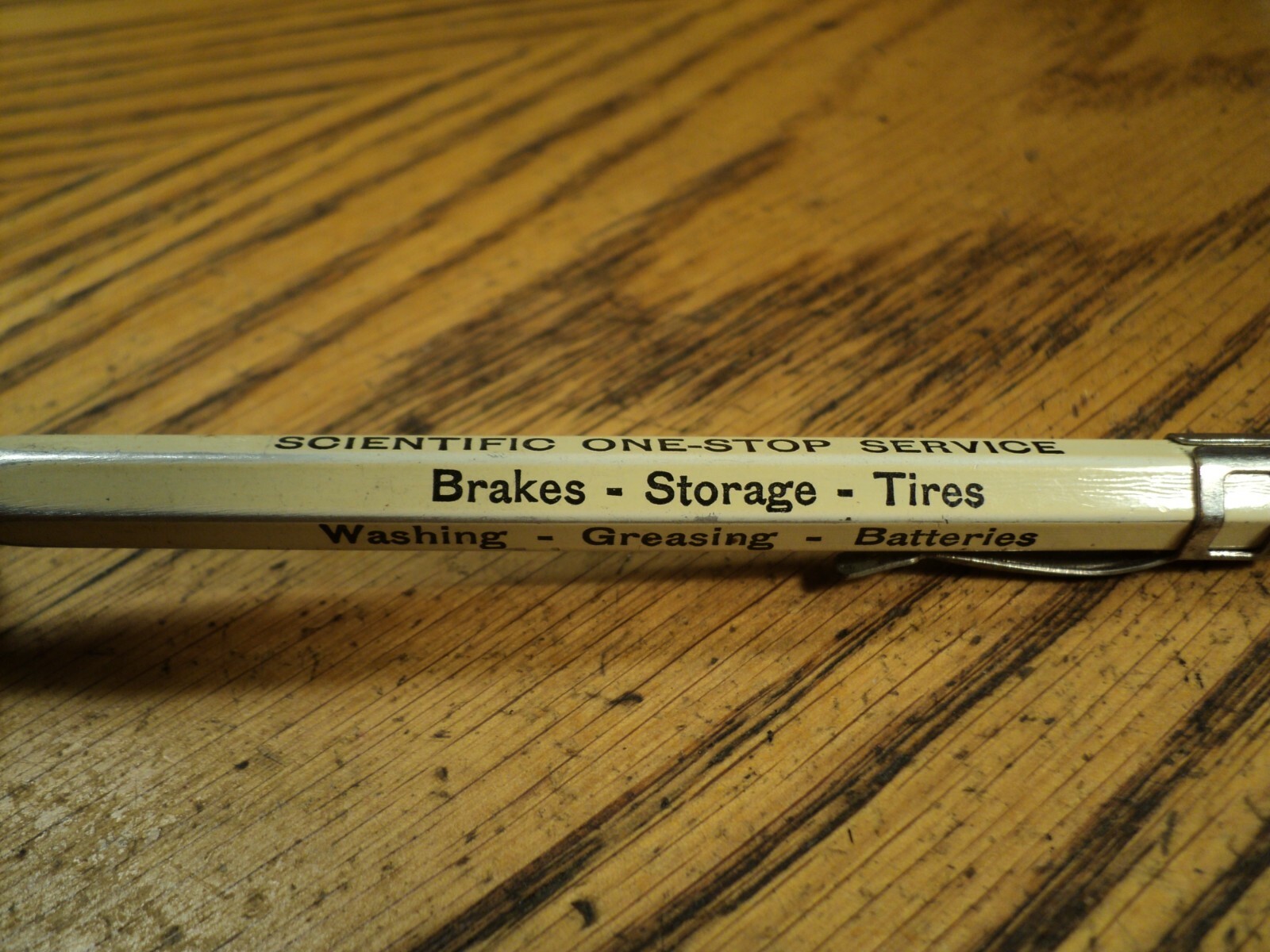 Vintage ADGIF Mechanical Pencil No. 4-47 Motor Inn Garage Brakes – Storage