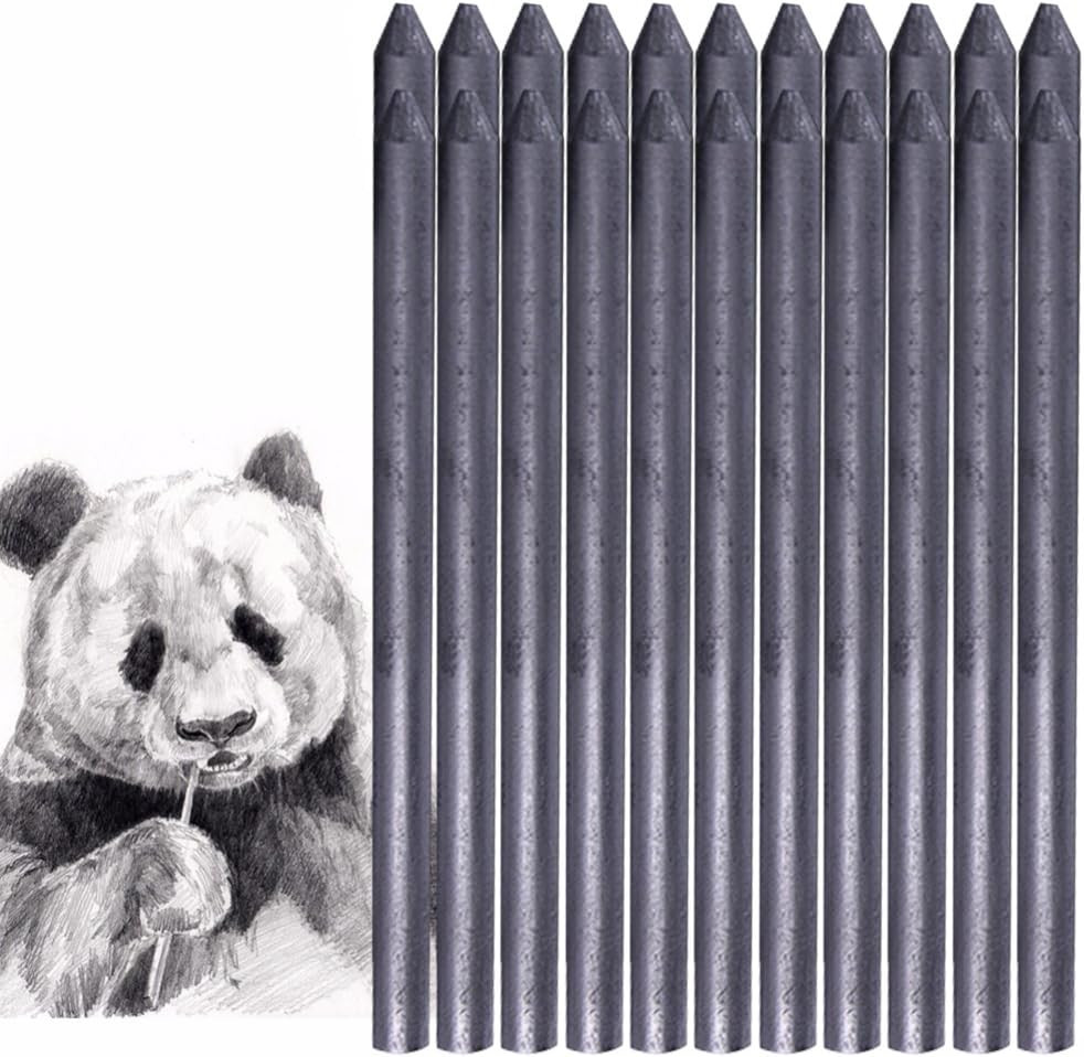 30 Pcs HB 2B 4B 6B 8B Lead Refills Graphite Drawing Leads Mechanical Pencil Auto