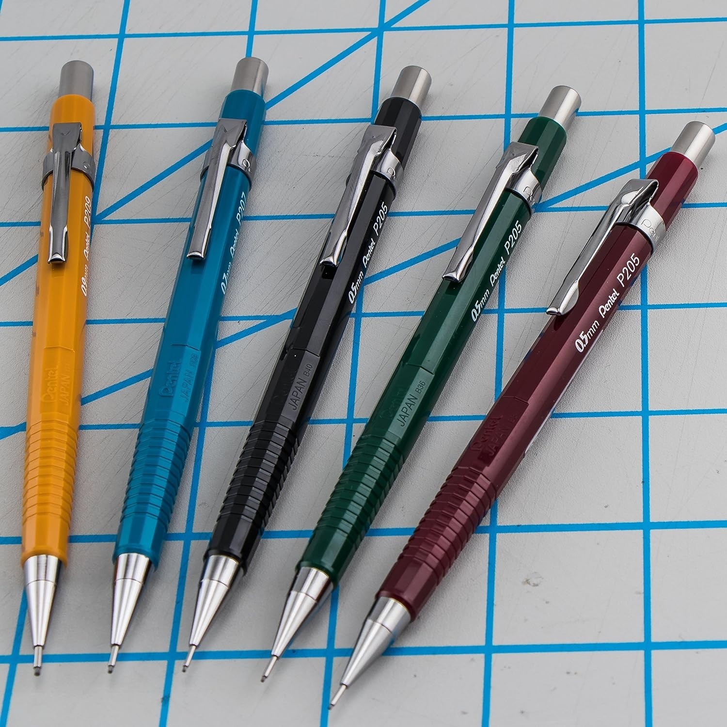 Sharp 0.5mm Fine Line Mechanical Pencil – Durable, Retractable Design, Pack of 2