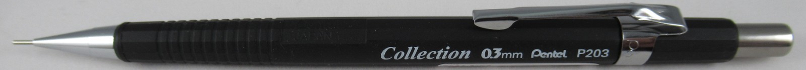 Pentel P200 Collection Colors – Matt Black, Set of 4 (Brazil)