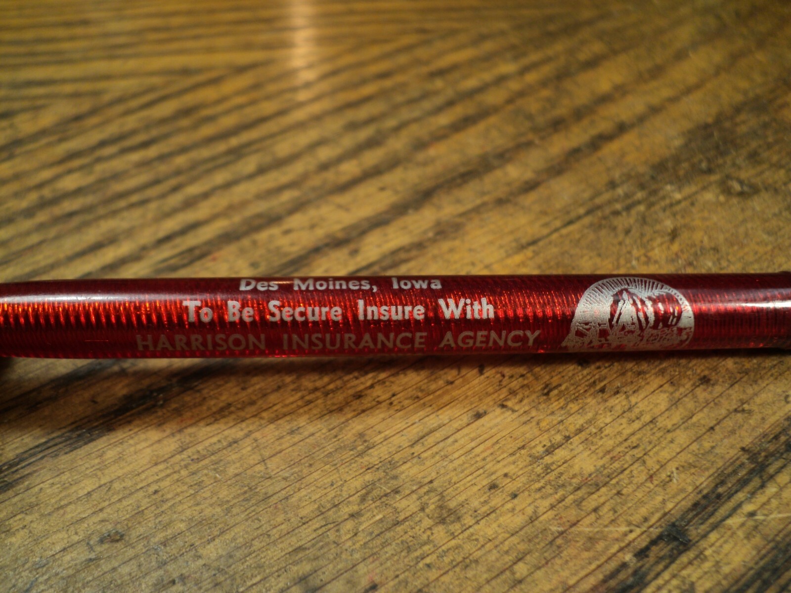 Vintage Scripto Mechanical Pencil Western Mutual Insurance Co Des Moines Iowa