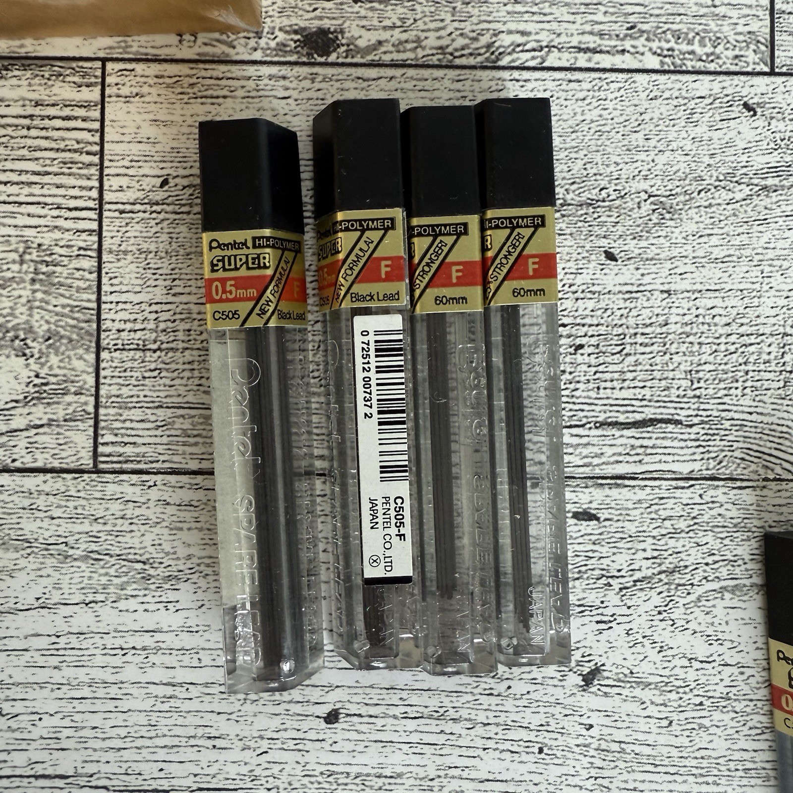 Lead Refills Super Hi Polymer Large Lot 47 Pentel Tubes + 3 Staedtler Tubes