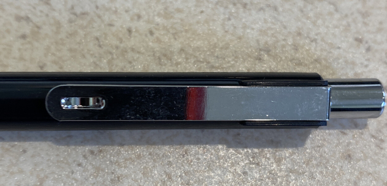 Vintage Pentel P247 Mechanical Pencil 0.7 mm Black & Blue Barrel NOS