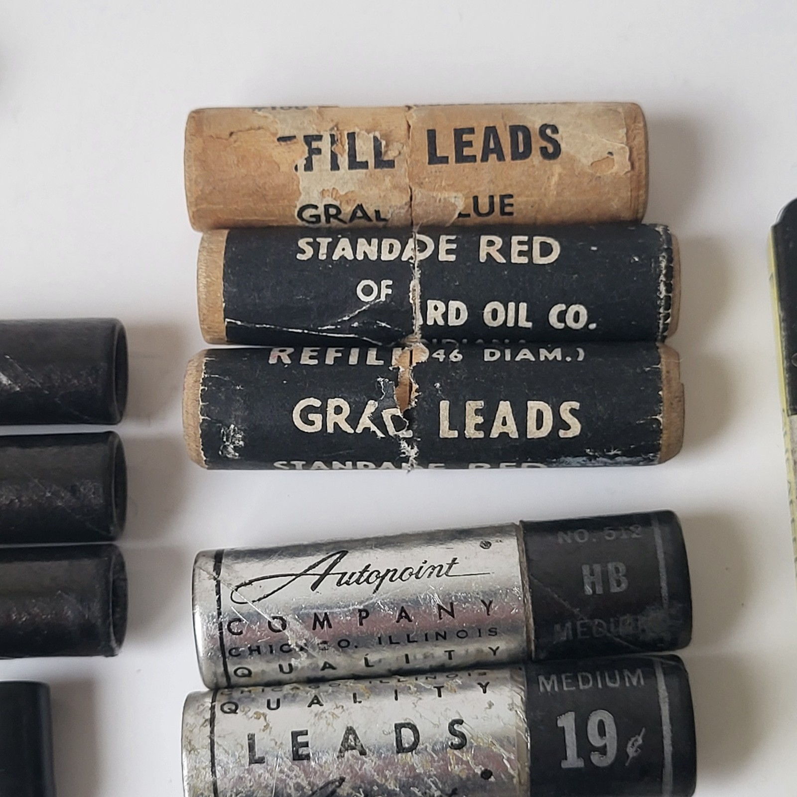 Vintage Mechanical Pencil Lead (19) Scheaffer Autopoint Eversharp Cross Scripto