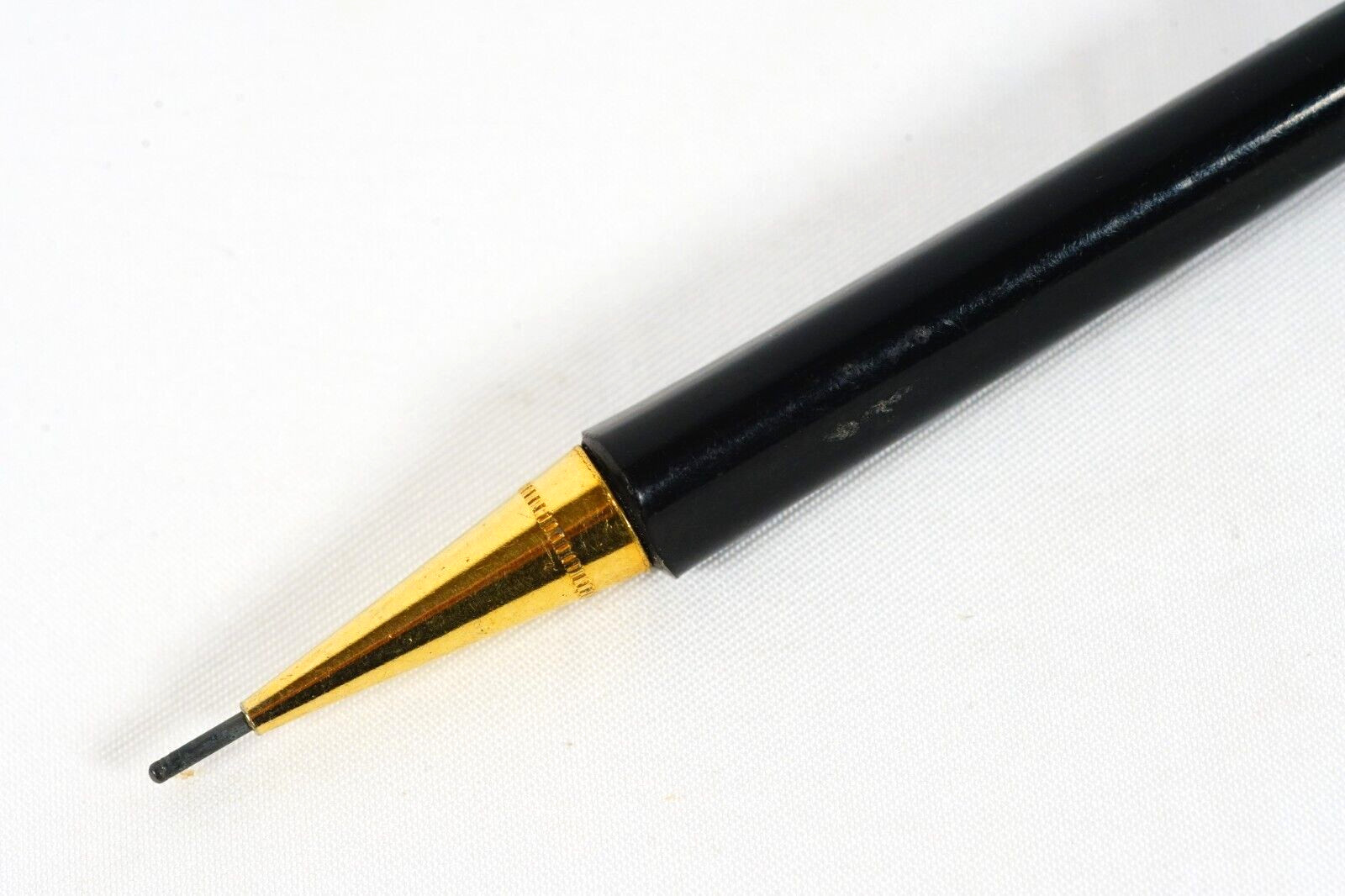 Vintage Phone Dialer Mechanical Pencil Gold Tone & Black Pencil