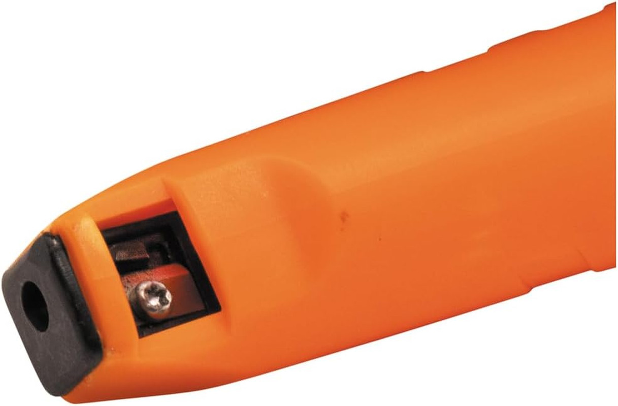 86501 Skribes 2.8 Mm Mechanical Carpenter Pencil with Built-In Sharpener, 4 Refi