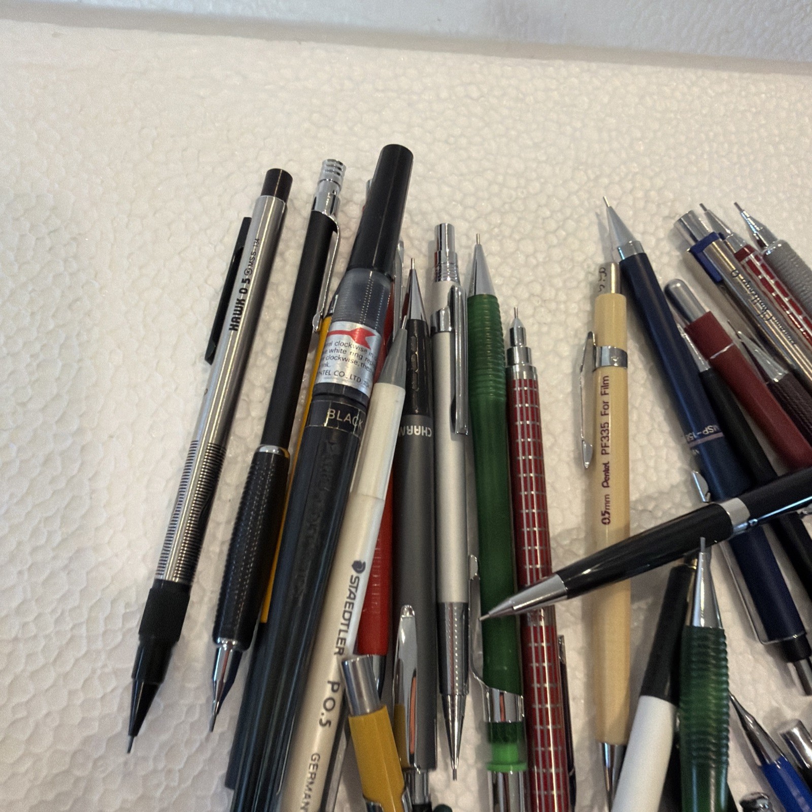 Vintage Lot of 205 Drafting Mechanical Pencils with Leads JAPAN Germany Etc