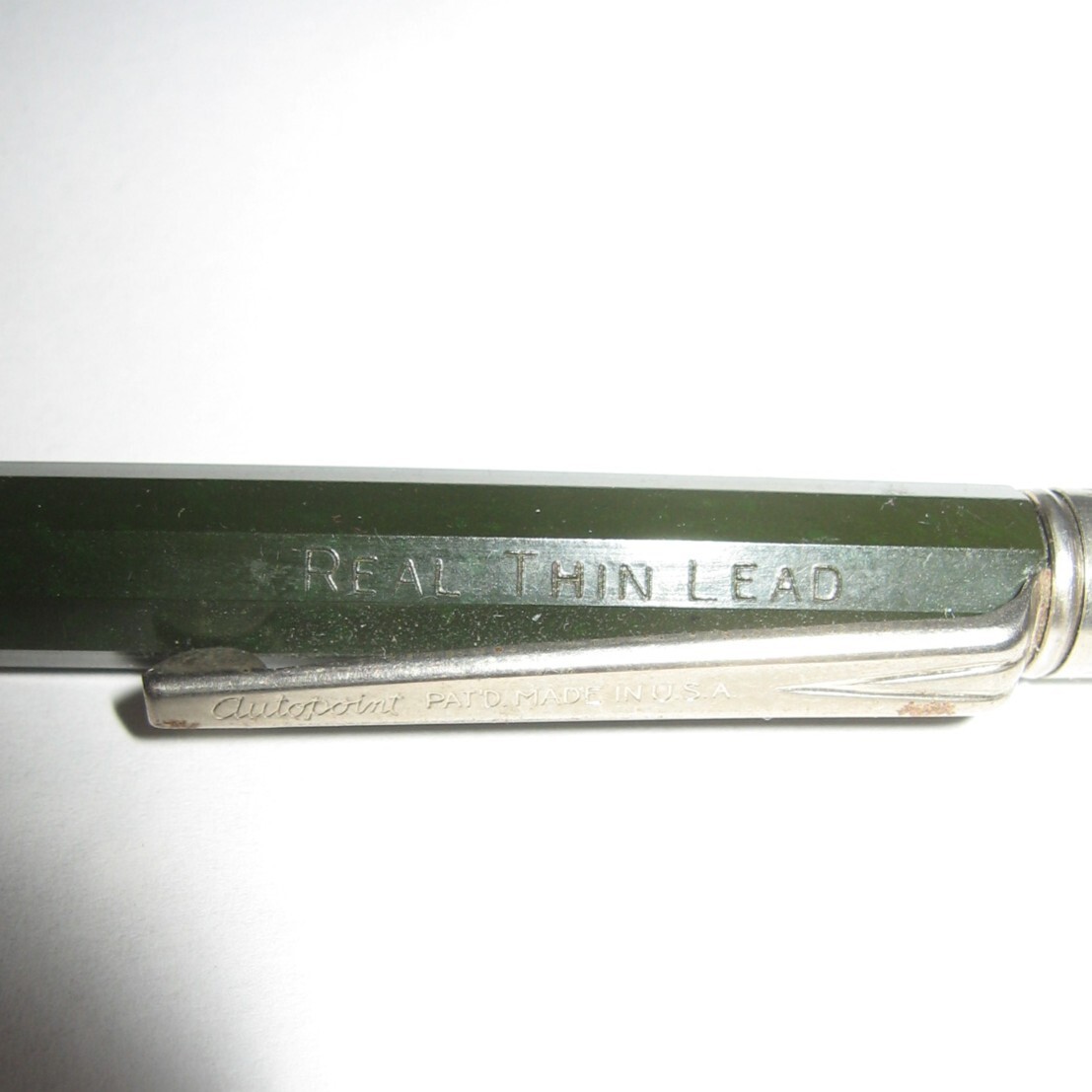 VTG Autopoint Mechanical Pencil Olive Green ‘Real Thin Lead’
