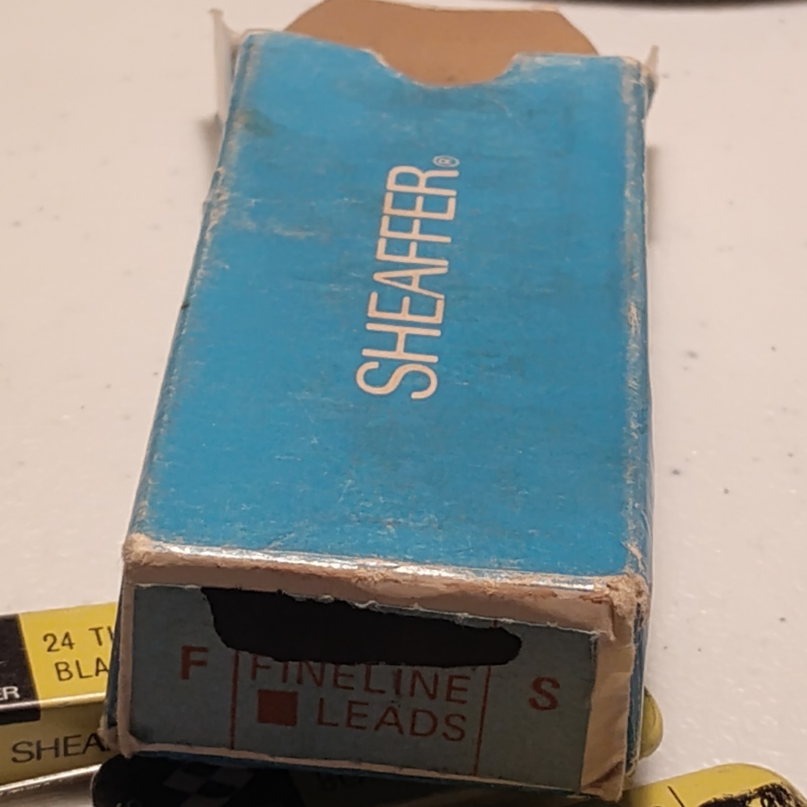 Vintage Sheaffer Mechanical Pencil Leads Lot with Original Box & 5 Unused Tins