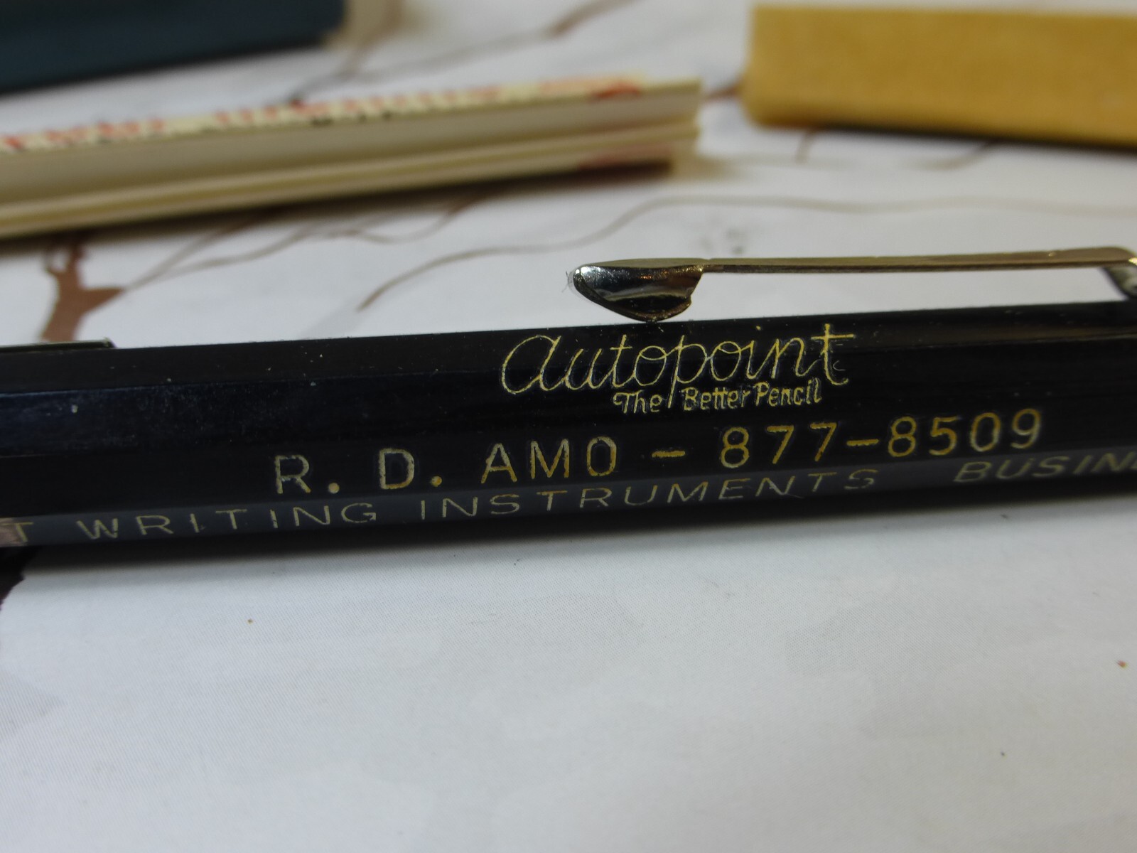 Vintage Circa 1960s Autopoint Sales Giveaway 0.5mm/0.9mm Mechanical Pencil #2108