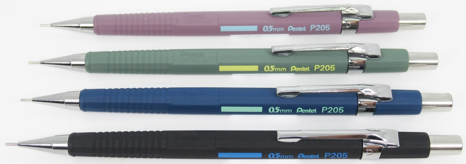 Pentel P205 Sport Chic, Set of 4 (Europe)