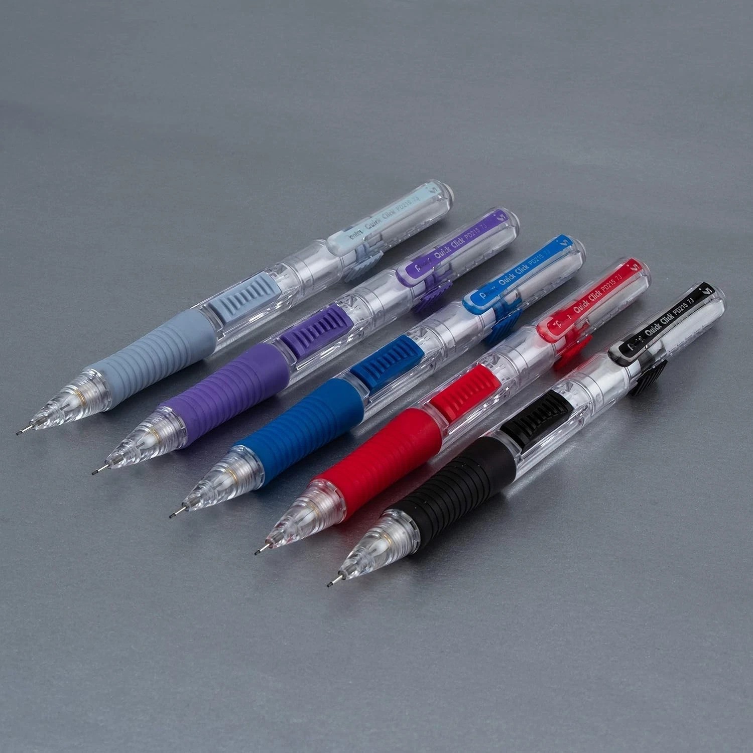 Quick Click 0.5mm Mechanical Pencil Set – Box of 12 with Erasable Features