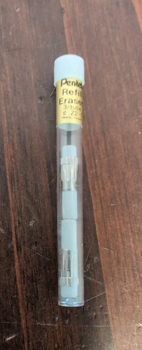 REFILLS vtg Mechanical Pencils ERASERS & LEADS Pentel Unison 0.5mm 0.7mm