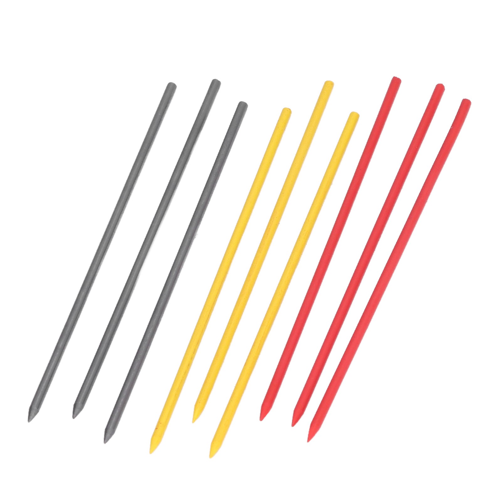 24Pcs Carpenter Pencil Refill Red Yellow Black Marking Scribing Tool Set For New