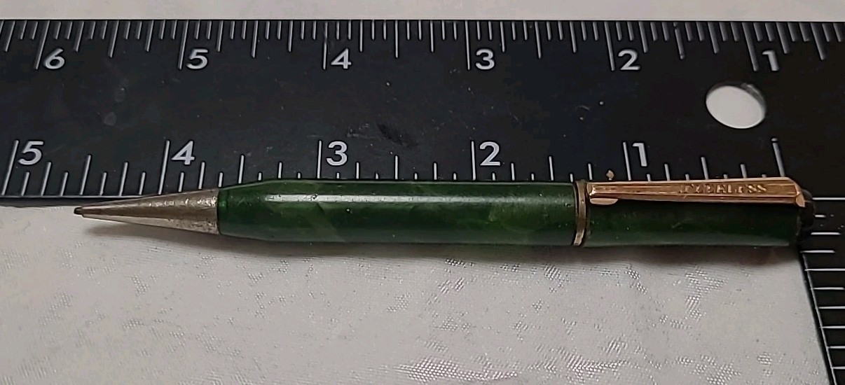 Vintage Jade Green Peerless Mechanical Pencil PARTS/REPAIR
