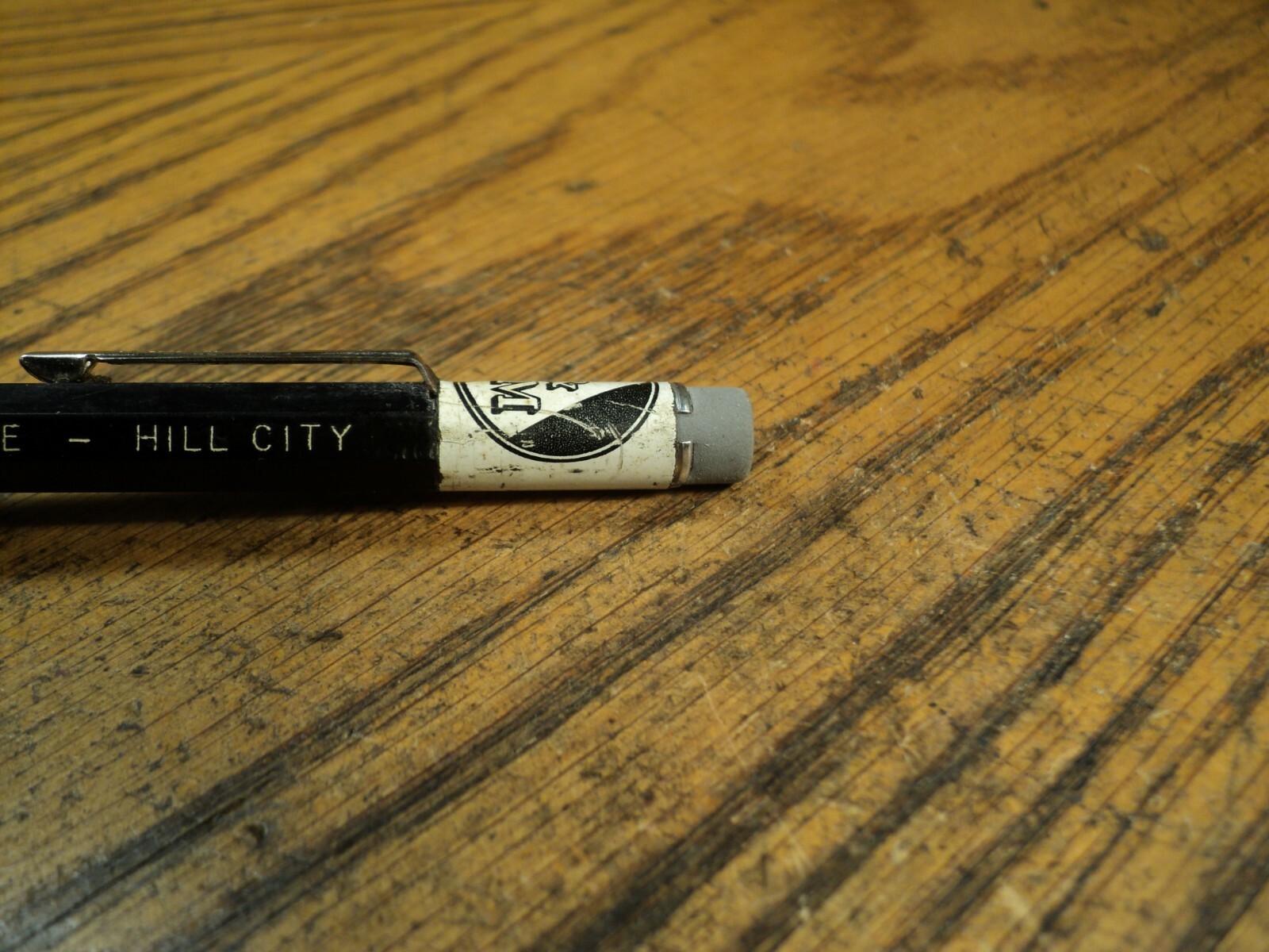 Vintage Autopoint Mechanical Pencil F & M People Make The Difference Hill City
