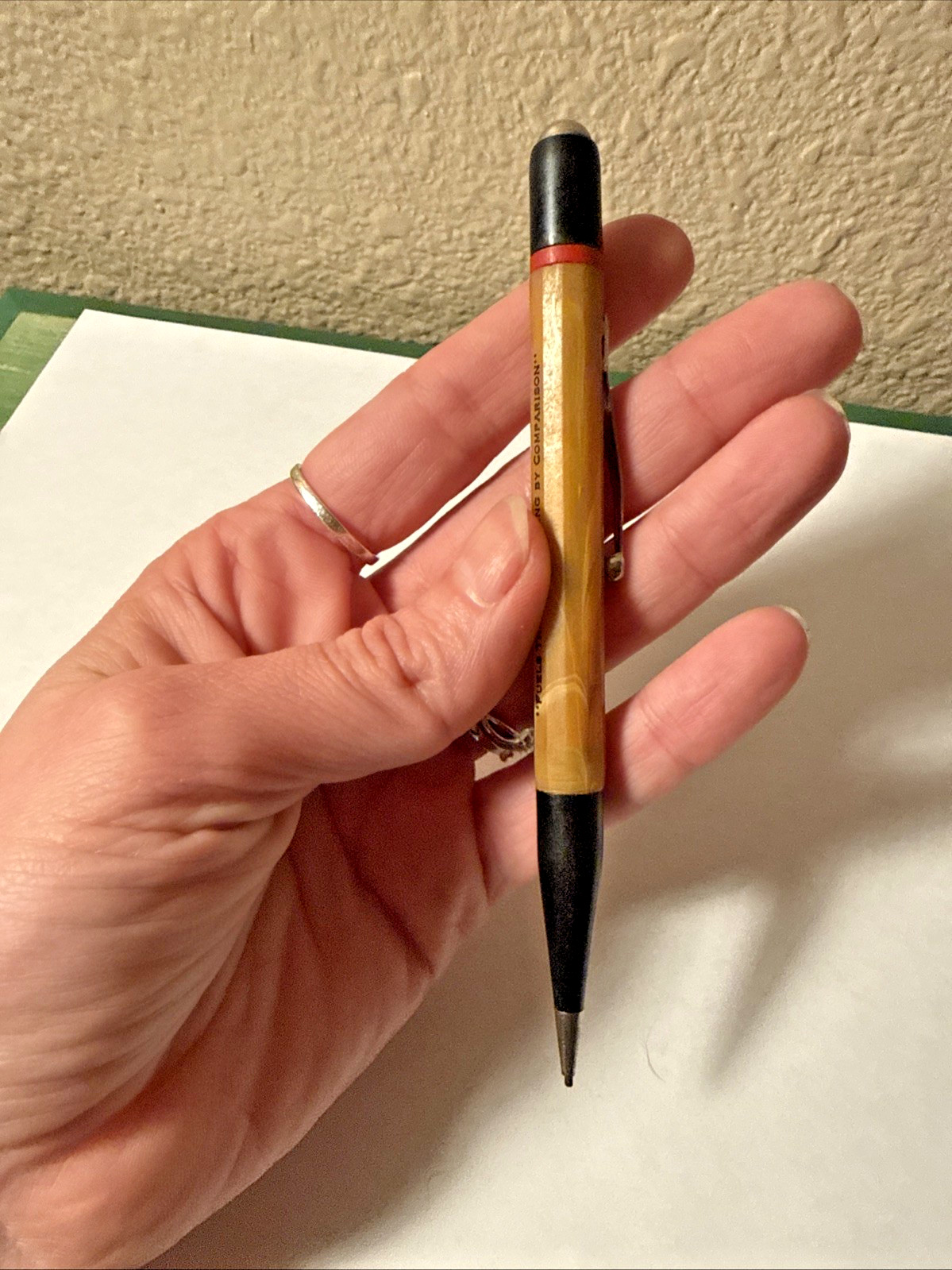 Vintage Redipoint Mechanical Pencil Advertising