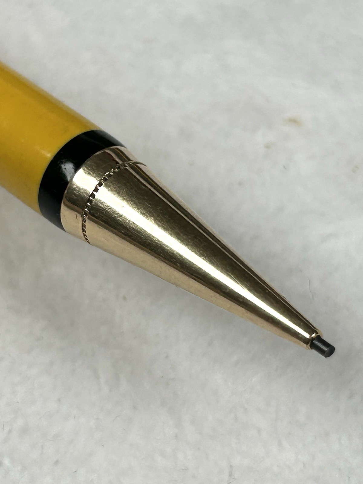 1920s Parker Duofold Mandarin Yellow Junior & Lady Mechanical Pencils w/ Box